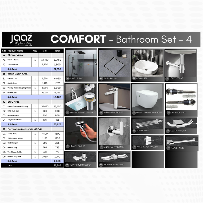 COMFORT | Bathroom Set