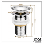 POP-UP Brass Waste Coupling