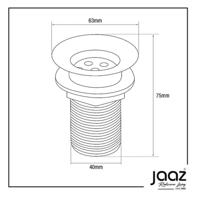 Brass Waste Coupling