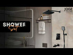 SHOWER MIXER SET | Black